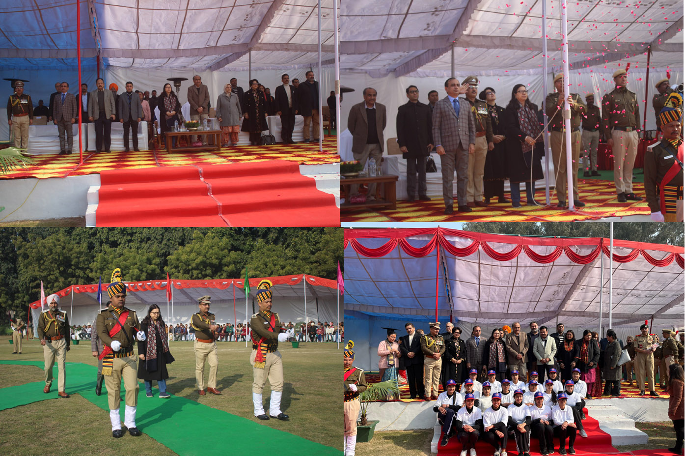 Panjab University, Chandigarh celebrated the Republic Day with patriotic fervour and enthusiasm at the University campus.